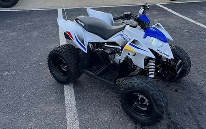 2025 Polaris® Outlaw 110 EFI Bright White / Polaris Blue