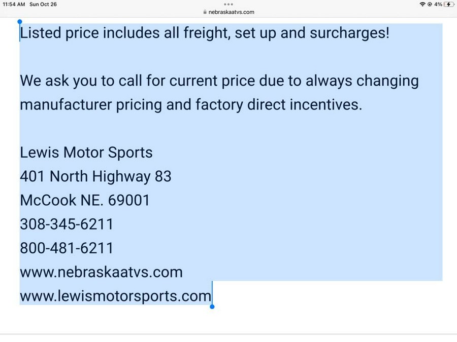 2025 Kawasaki RIDGE® HVAC