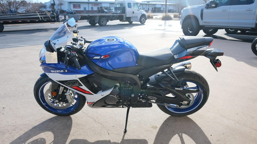 2026 SUZUKI GSXR600Z 40TH ANNIVERSARY EDITION
