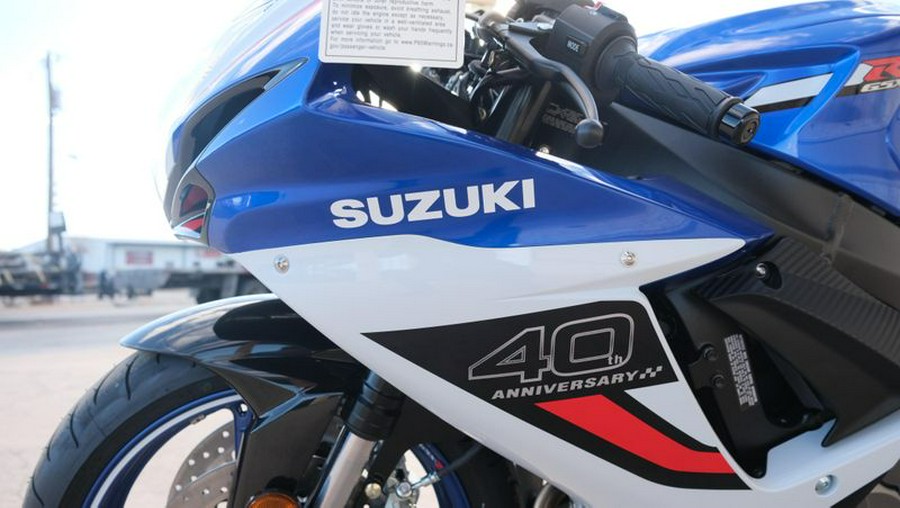 New 2026 SUZUKI GSXR600Z 40TH ANNIVERSARY EDITION