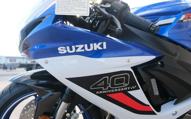 2026 SUZUKI GSXR600Z 40TH ANNIVERSARY EDITION