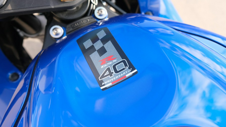 2026 SUZUKI GSXR600Z 40TH ANNIVERSARY EDITION