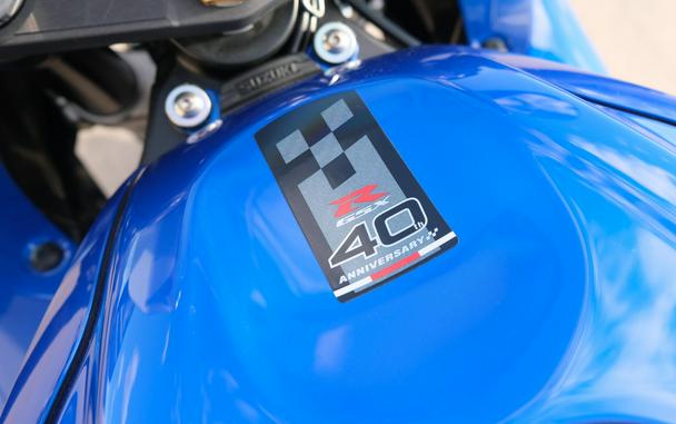 2026 SUZUKI GSXR600Z 40TH ANNIVERSARY EDITION