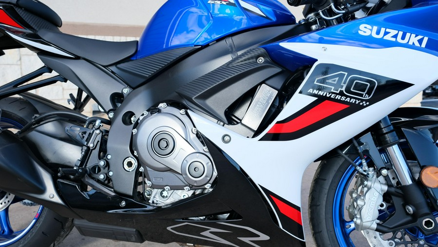 2026 SUZUKI GSXR600Z 40TH ANNIVERSARY EDITION