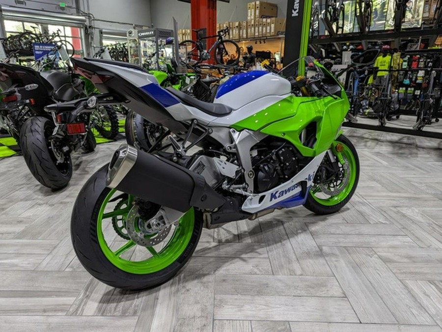 2024 Kawasaki Ninja ZX-6R 40th Anniversary Edition ABS