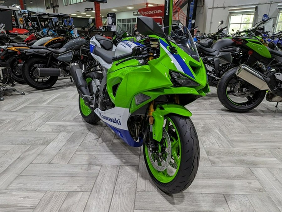 2024 Kawasaki Ninja ZX-6R 40th Anniversary Edition ABS