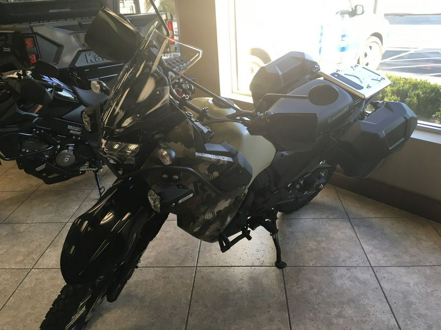 2025 Kawasaki KLR®650 Adventure ABS Cypher Camo Beige