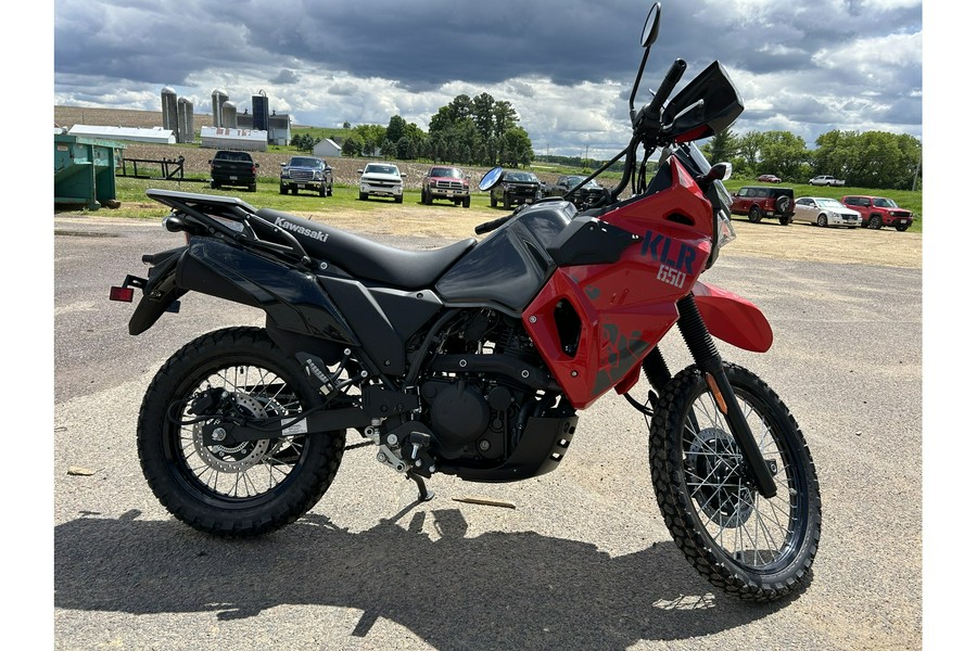 2024 Kawasaki KLR® 650 ABS RED