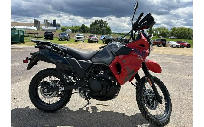 2024 Kawasaki KLR® 650 ABS RED