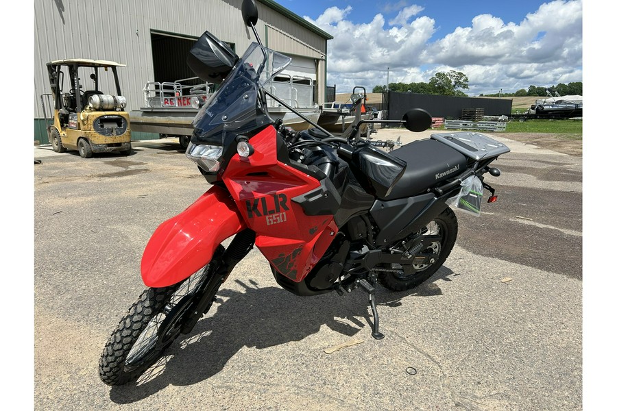 2024 Kawasaki KLR® 650 ABS RED