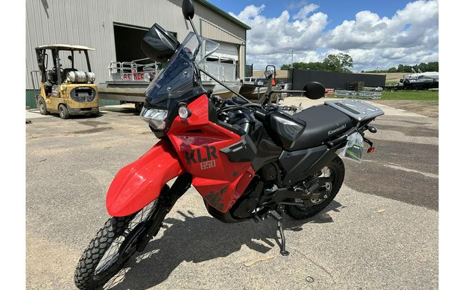 2024 Kawasaki KLR® 650 ABS RED