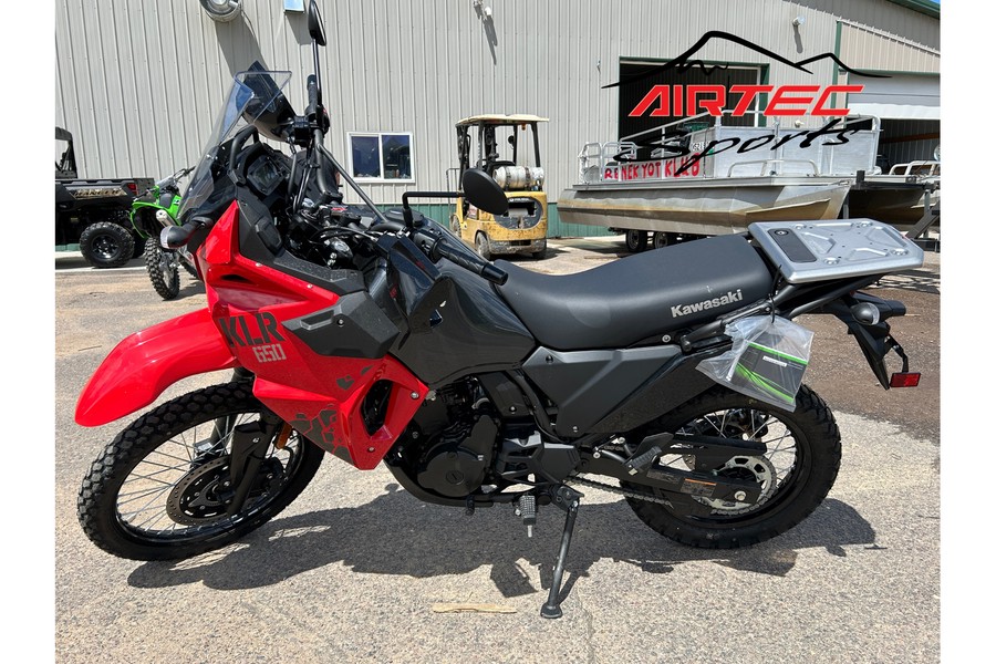 2024 Kawasaki KLR® 650 ABS RED