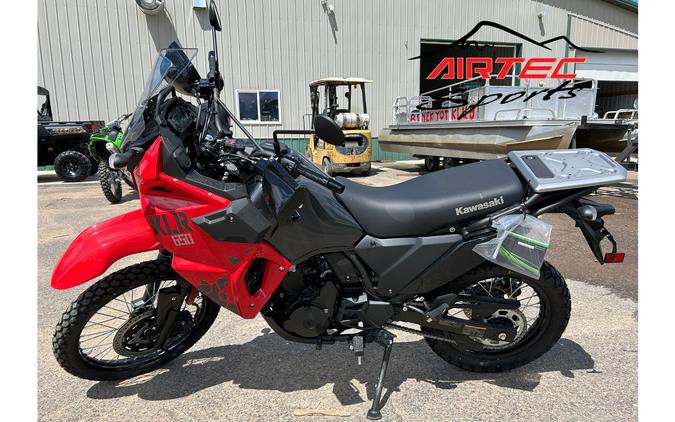 2024 Kawasaki KLR® 650 ABS RED