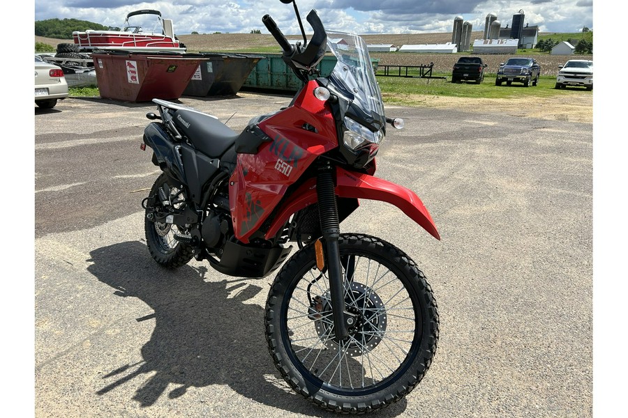 2024 Kawasaki KLR® 650 ABS RED