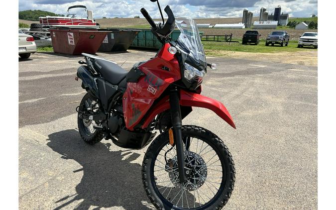 2024 Kawasaki KLR® 650 ABS RED