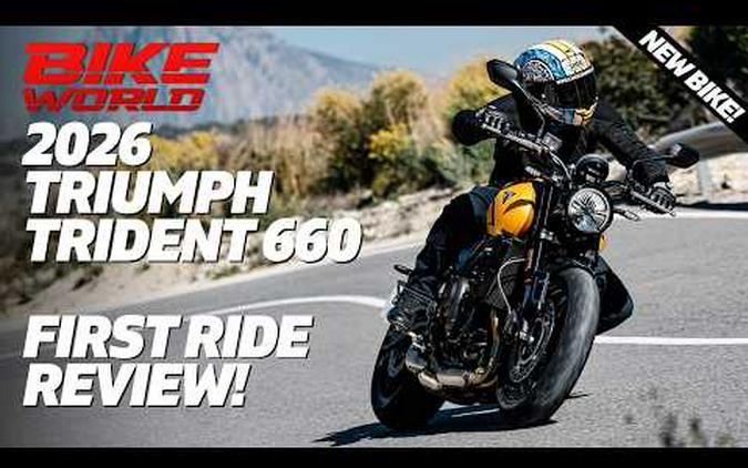 2026 TRIUMPH TRIDENT 660 | FIRST RIDE REVIEW!