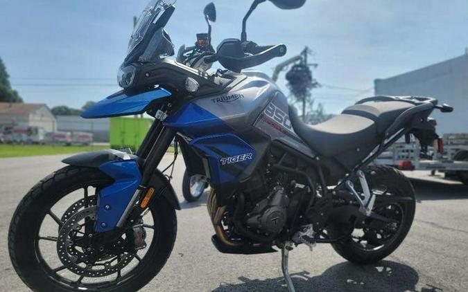 2022 Triumph Tiger 850 Sport Graphite Caspian Blue