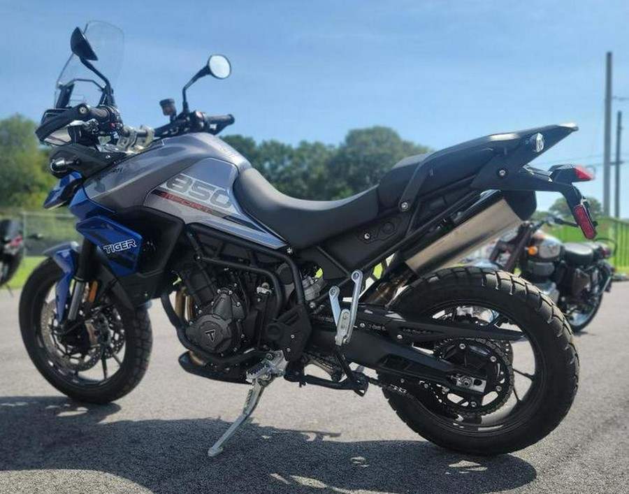 2022 Triumph Tiger 850 Sport Graphite Caspian Blue