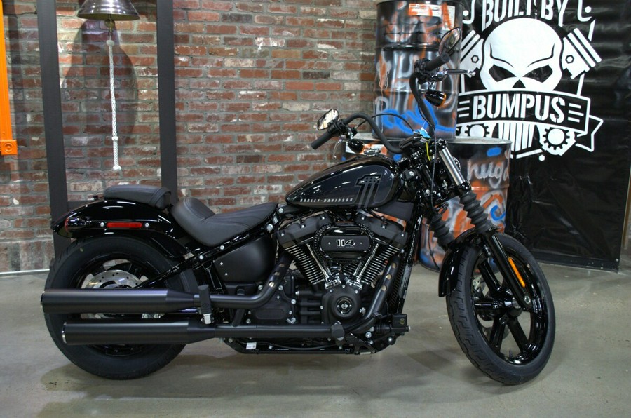 2024 Harley-Davidson Street Bob 114 Vivid Black