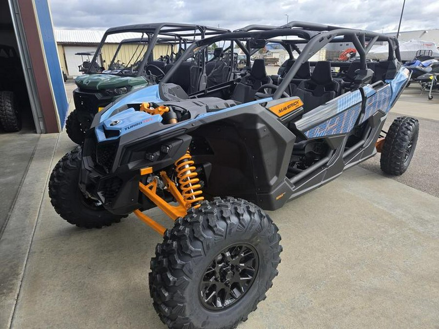 2026 Can-Am® Maverick X3 Max RS Turbo RR Scandi Blue & Orange Crush