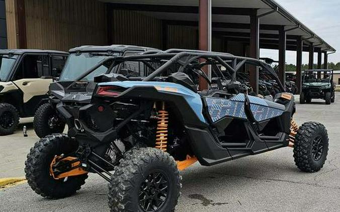 2026 Can-Am® Maverick X3 Max RS Turbo RR Scandi Blue & Orange Crush