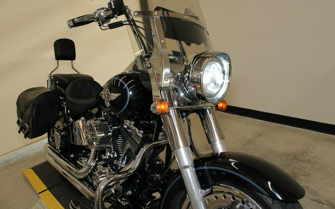 Used 2013 Harley-Davidson Softail Fat Boy FLSTF Motorcycle For Sale In Miami, Florida