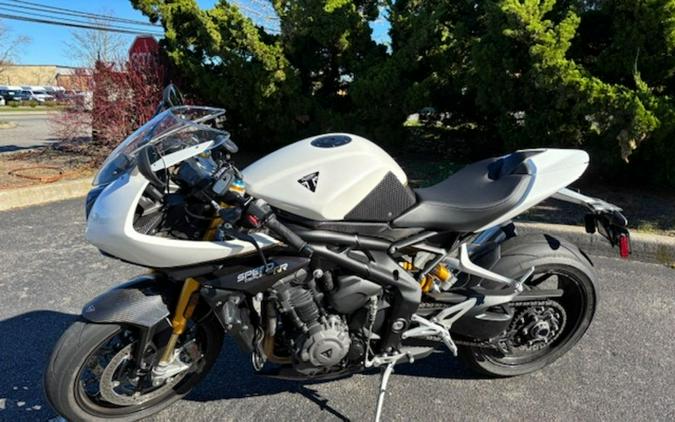 2023 Triumph Speed Triple 1200 RR Crystal White / Storm Grey