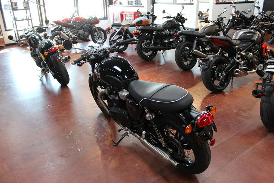 2023 Triumph Bonneville T100 Jet Black