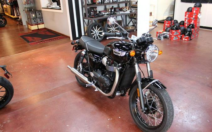 2023 Triumph Bonneville T100 Jet Black