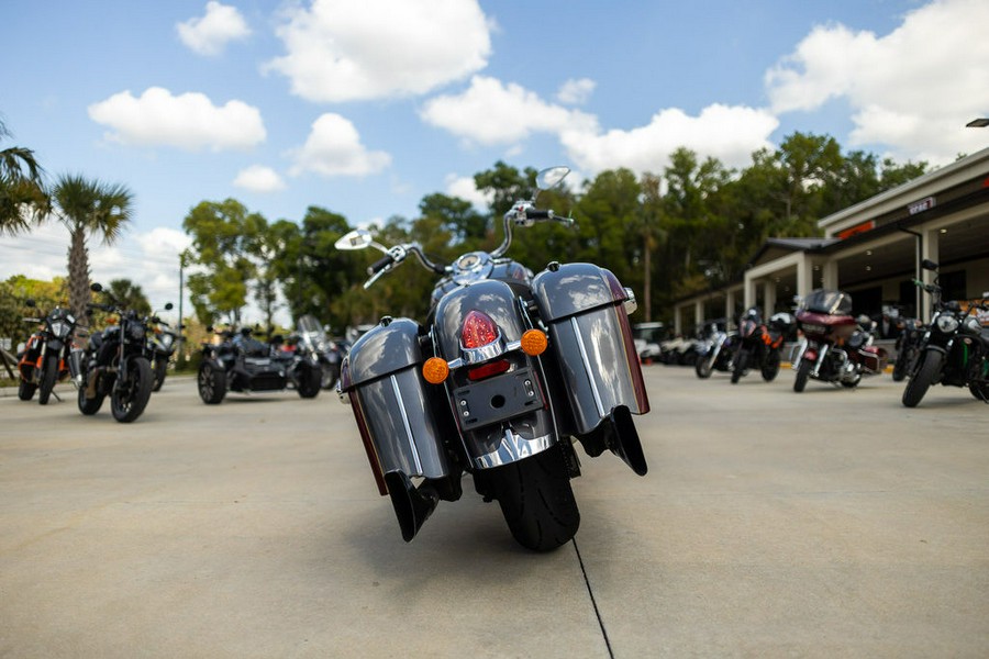 2017 Indian Motorcycle® Springfield™ Steel Gray Over Burgundy Metallic