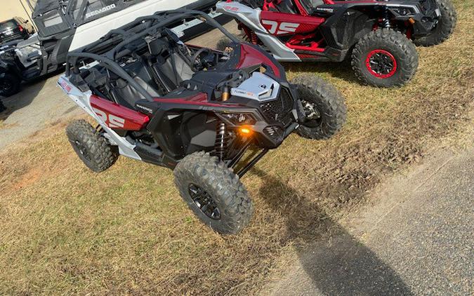 2024 Can-Am Maverick X3 RS Turbo RR Red & Silver