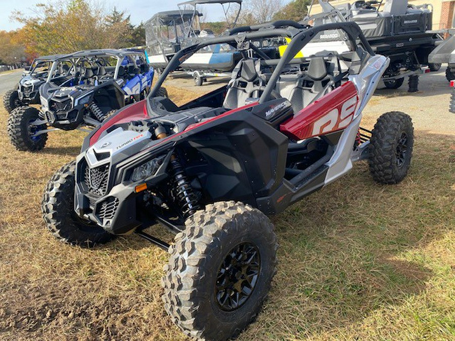 2024 Can-Am Maverick X3 RS Turbo RR Red & Silver