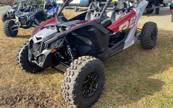 2024 Can-Am Maverick X3 RS Turbo RR Red & Silver