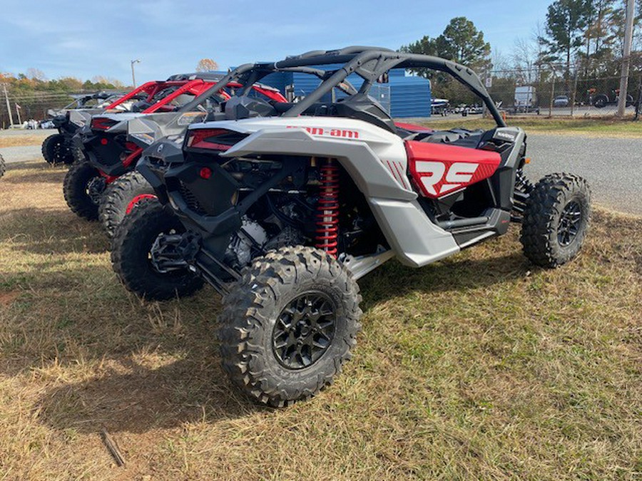 2024 Can-Am Maverick X3 RS Turbo RR Red & Silver