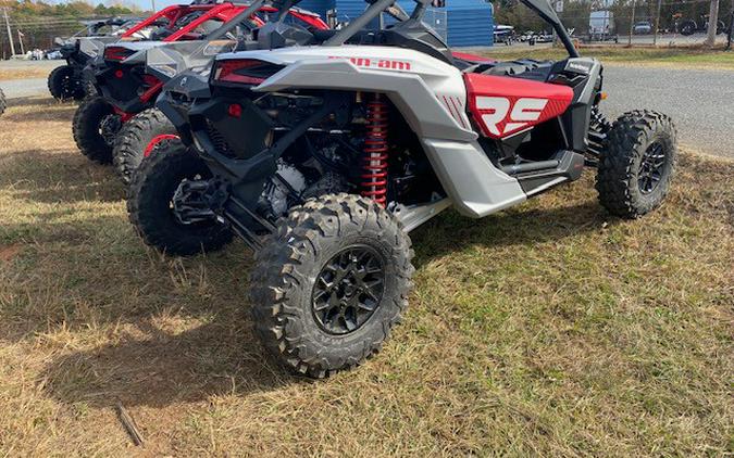 2024 Can-Am Maverick X3 RS Turbo RR Red & Silver