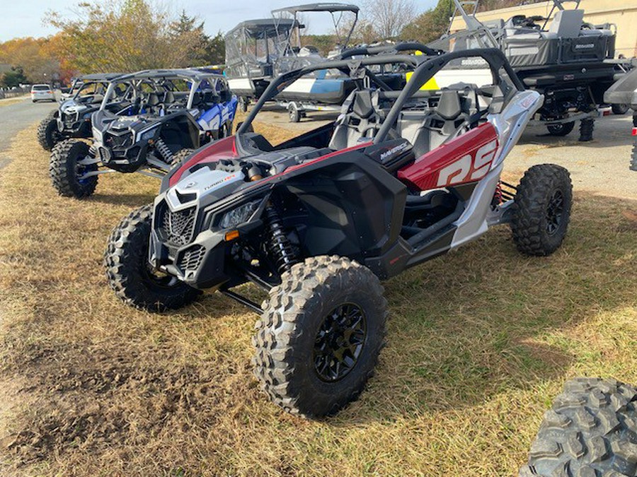 2024 Can-Am Maverick X3 RS Turbo RR Red & Silver