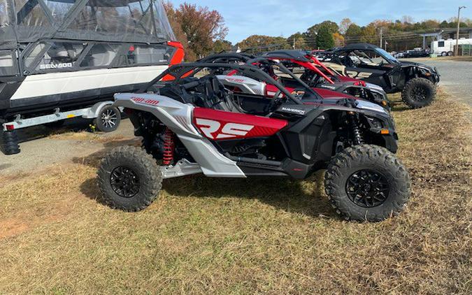 2024 Can-Am Maverick X3 RS Turbo RR Red & Silver