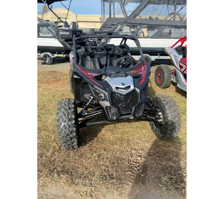 2024 Can-Am Maverick X3 RS Turbo RR Red & Silver