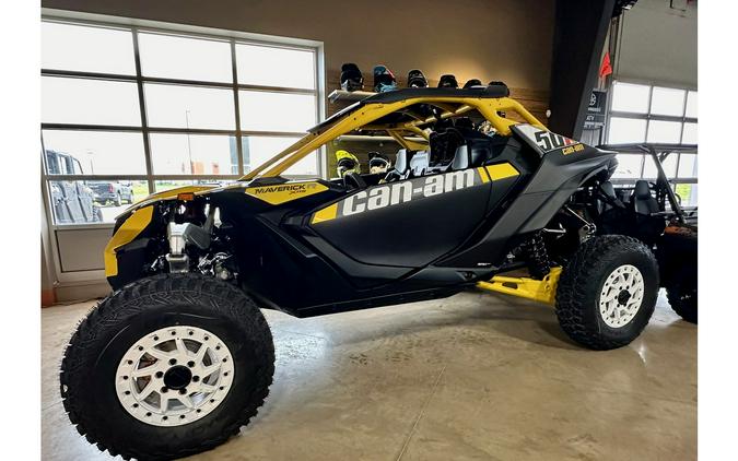 2024 Can-Am Maverick R X RS With Smart-Shox Black & Yellow