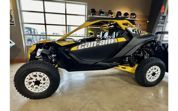 2024 Can-Am Maverick R X RS With Smart-Shox Black & Yellow