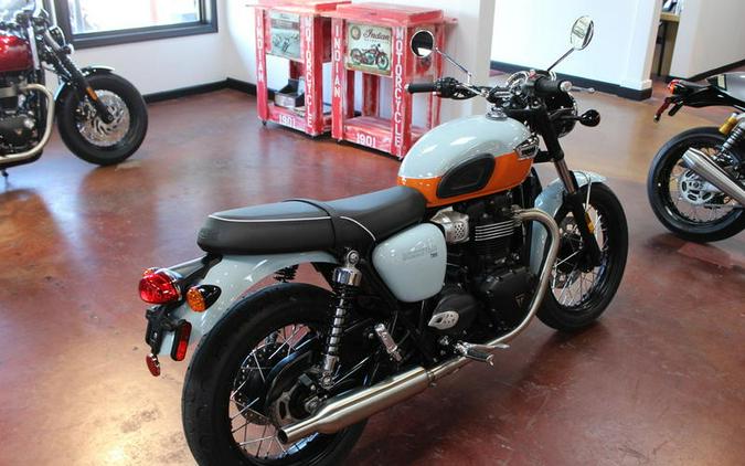 2023 Triumph Bonneville T100 Meriden Blue / Tangerine