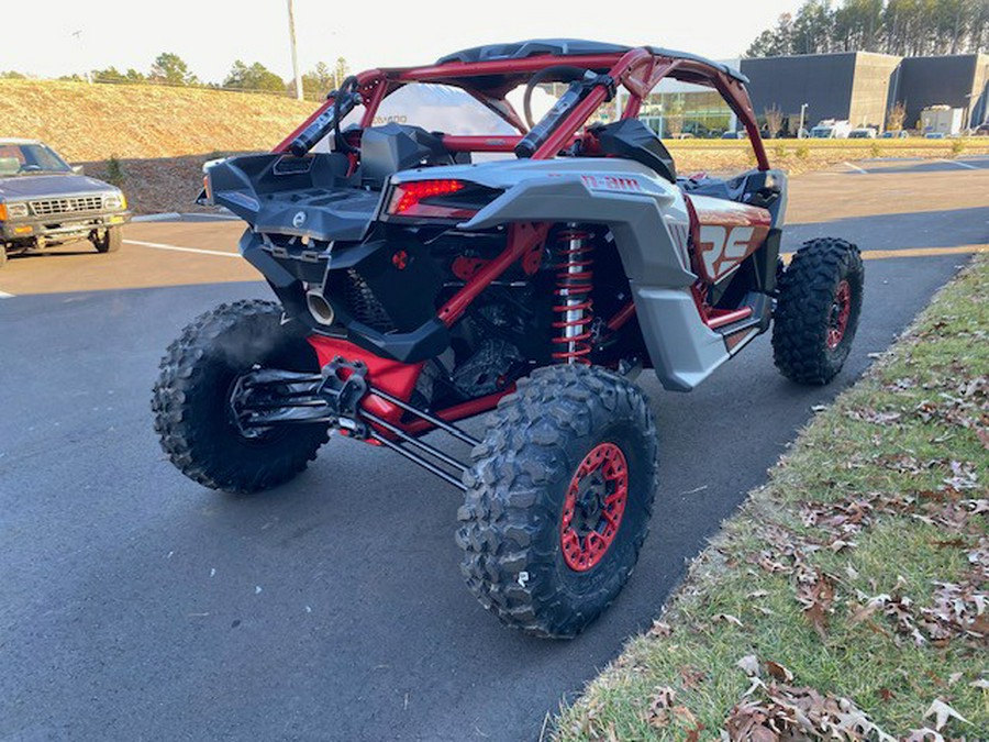 2024 Can-Am Maverick X3 X RS Turbo RR Red&Silver/Blue&Black