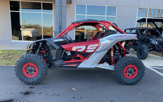 2024 Can-Am Maverick X3 X RS Turbo RR Red&Silver/Blue&Black