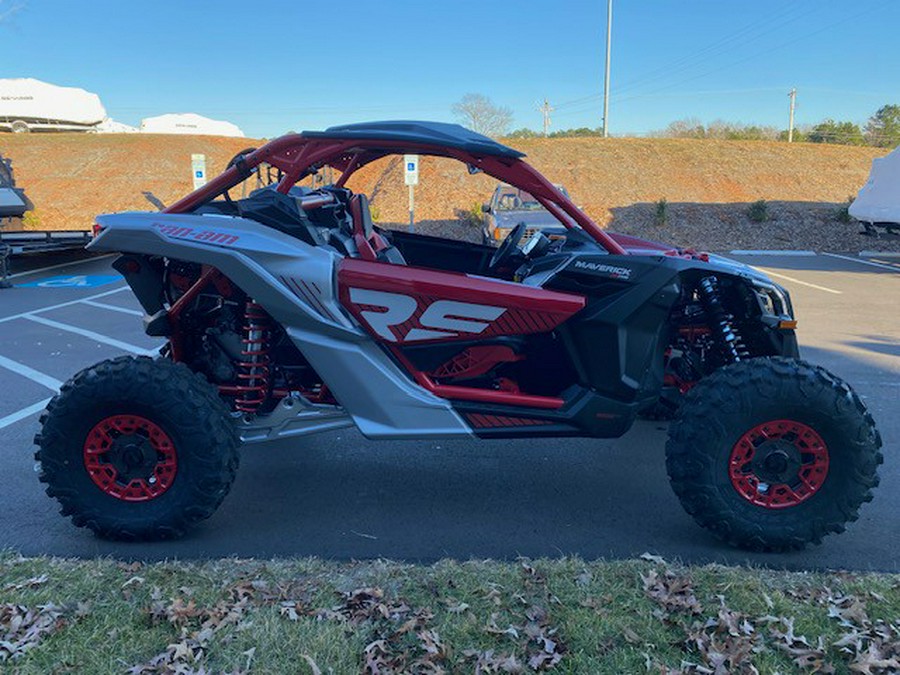 2024 Can-Am Maverick X3 X RS Turbo RR Red&Silver/Blue&Black