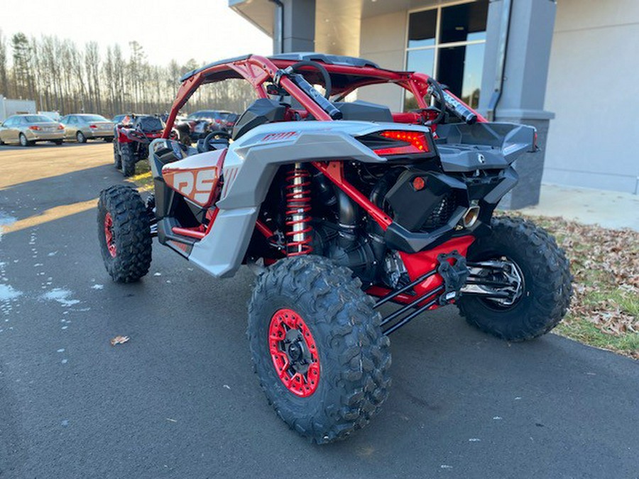 2024 Can-Am Maverick X3 X RS Turbo RR Red&Silver/Blue&Black