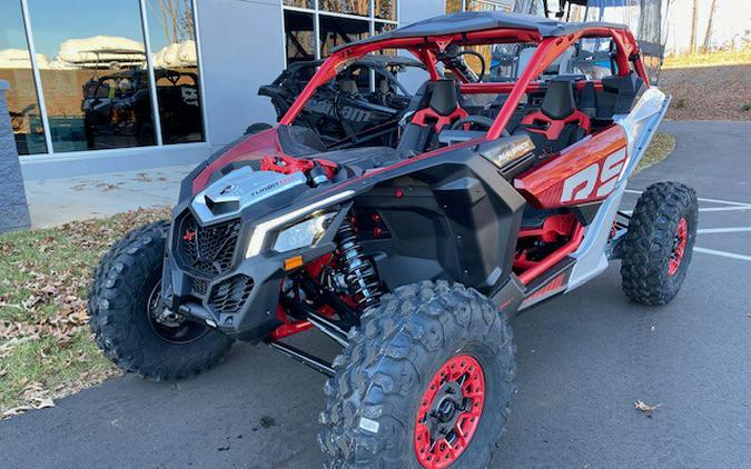 2024 Can-Am Maverick X3 X RS Turbo RR Red&Silver/Blue&Black