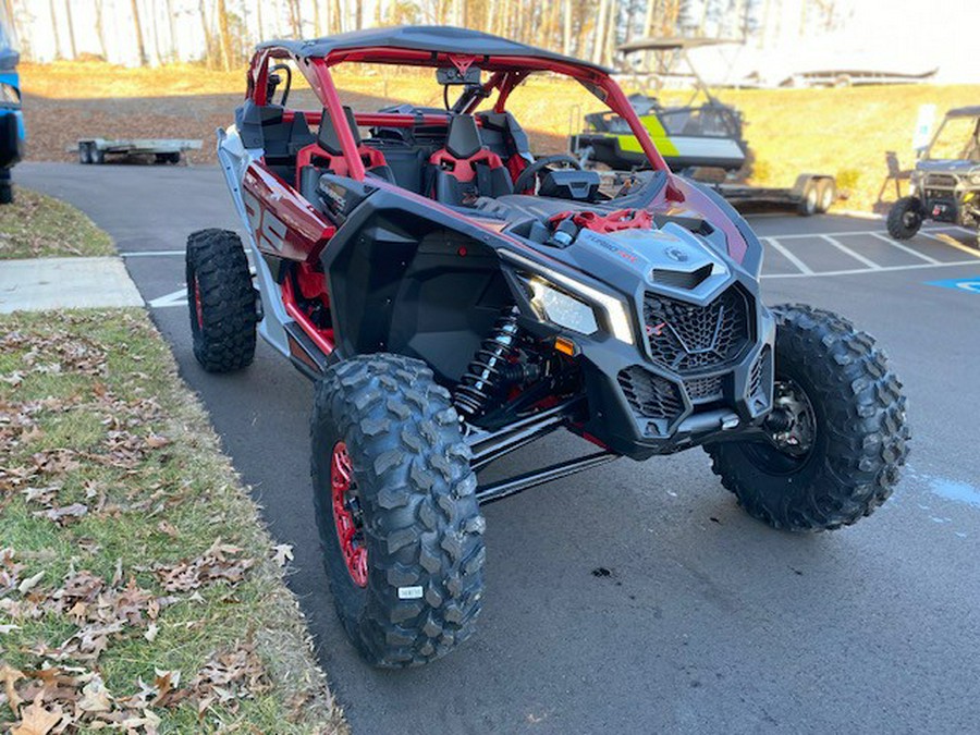 2024 Can-Am Maverick X3 X RS Turbo RR Red&Silver/Blue&Black