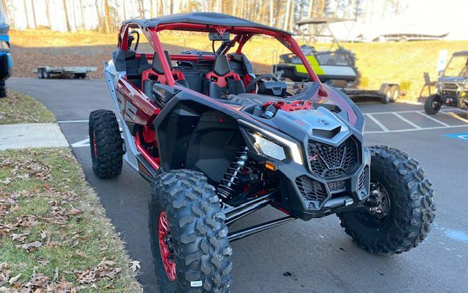 2024 Can-Am Maverick X3 X RS Turbo RR Red&Silver/Blue&Black