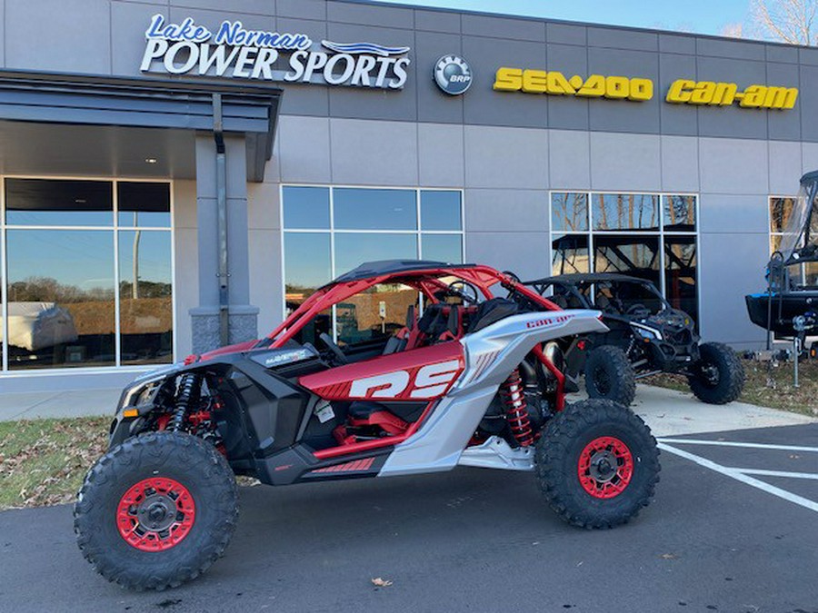 2024 Can-Am Maverick X3 X RS Turbo RR Red&Silver/Blue&Black