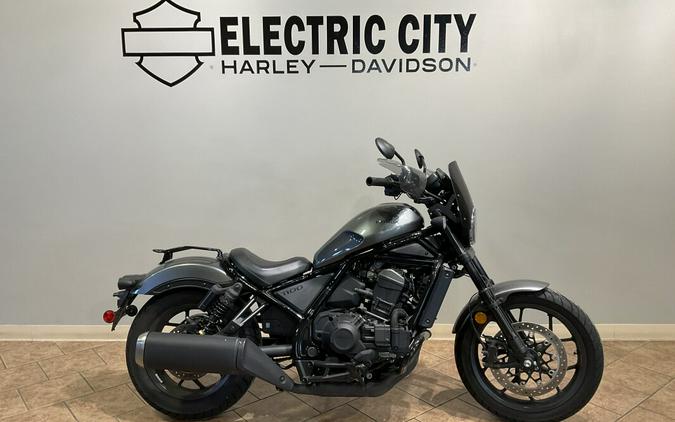 2023 Honda Rebel 1100 DCT Gunmetal Black Metallic